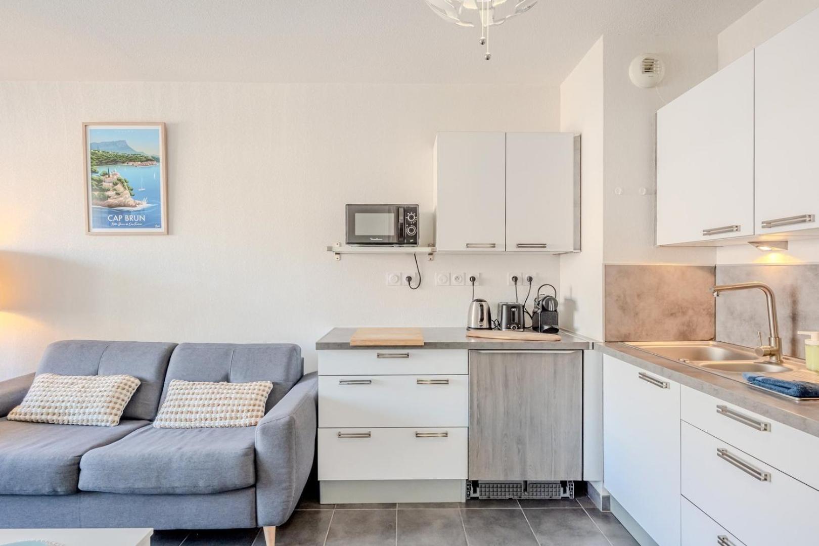 Апартаменти Le Neroli T2 Dernier Etage Avec Terrasse Et Garage Тулон Екстер'єр фото