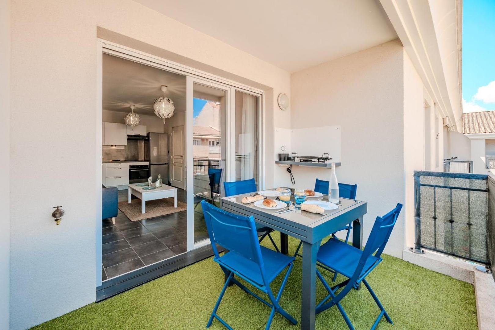 Апартаменти Le Neroli T2 Dernier Etage Avec Terrasse Et Garage Тулон Екстер'єр фото